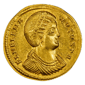 Solidus of Helena obv