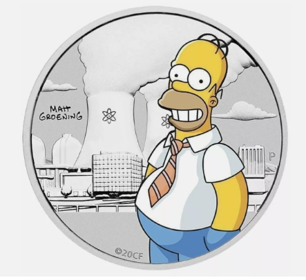Homer Simpson Perth Mint
